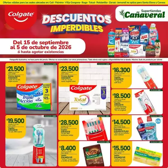 Catálogo Supertiendas Cañaveral | Ofertas y gangas exclusivas | 2026-09-15T00:00:00.000Z - 2026-10-05T00:00:00.000Z
