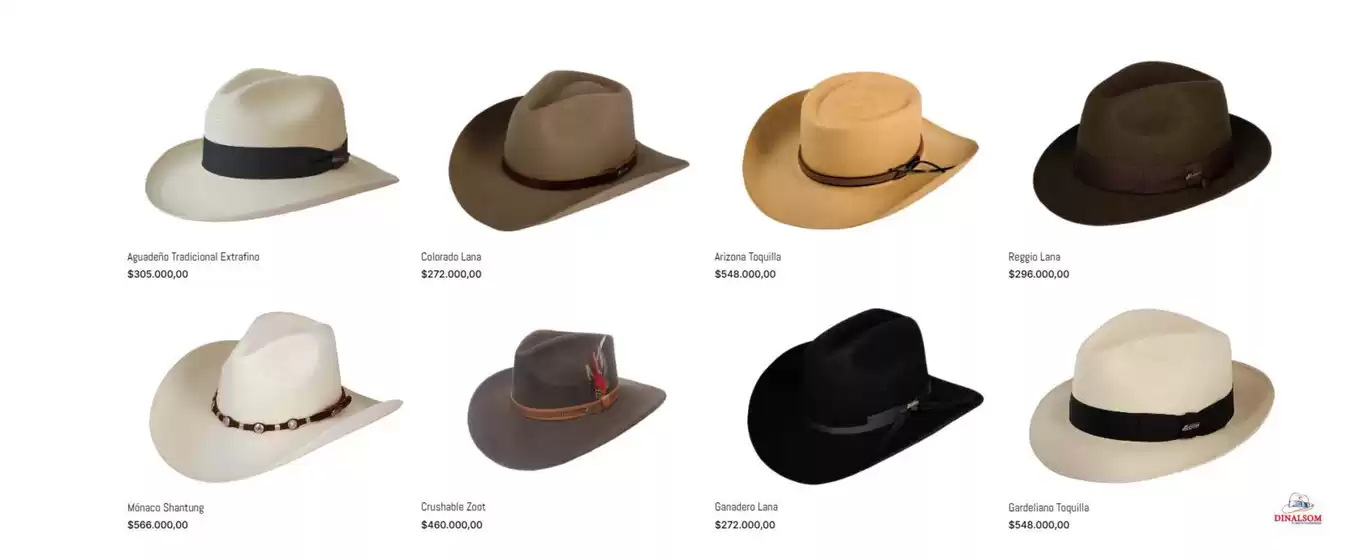 Catálogo Distribuidora Nacional de Sombreros | Elige tu favorito | 2026-09-17T00:00:00.000Z - 2026-09-30T00:00:00.000Z