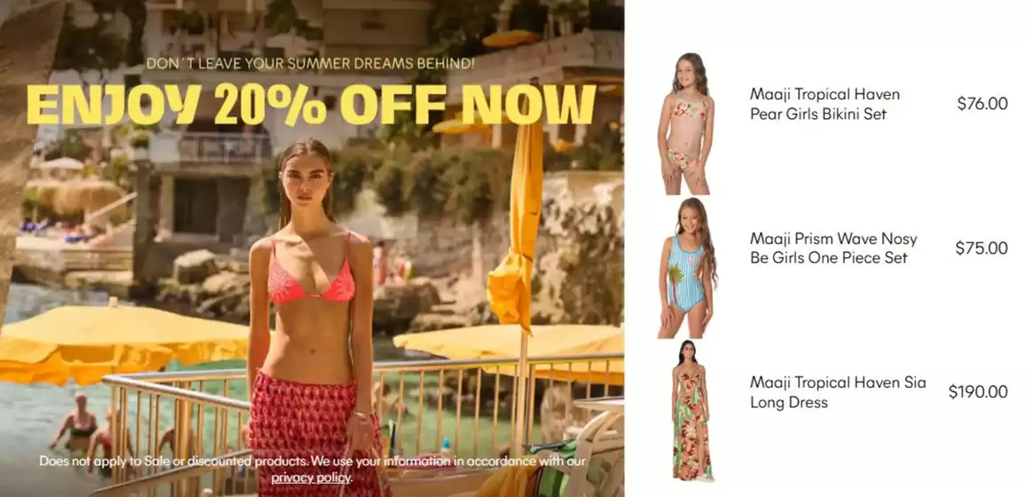 Catálogo Maaji | Enjoy 20% OFF | 2026-09-17T00:00:00.000Z - 2026-09-21T00:00:00.000Z