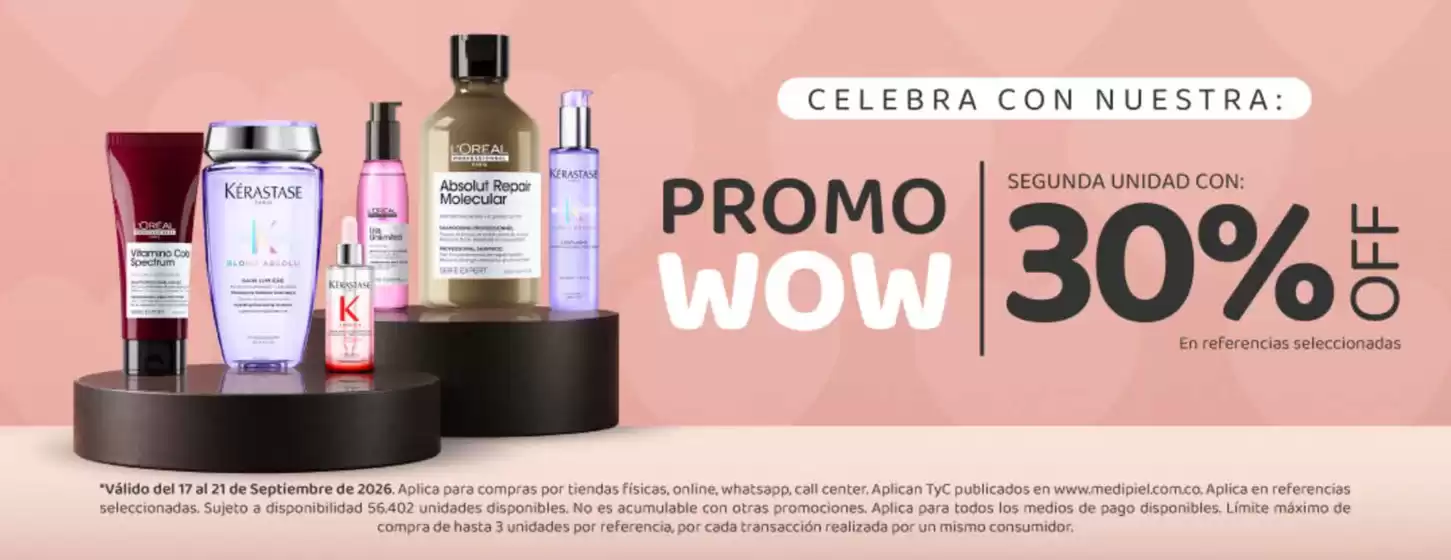 Catálogo MediPiel | Ofertas Hasta 30% OFF, 20% OFF | 2026-09-18T00:00:00.000Z - 2026-09-21T00:00:00.000Z