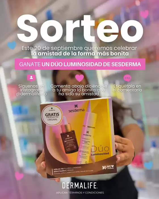 Catálogo Dermalife | Sorteo Dermalife x Sesderma | 2026-09-18T00:00:00.000Z - 2026-09-20T00:00:00.000Z