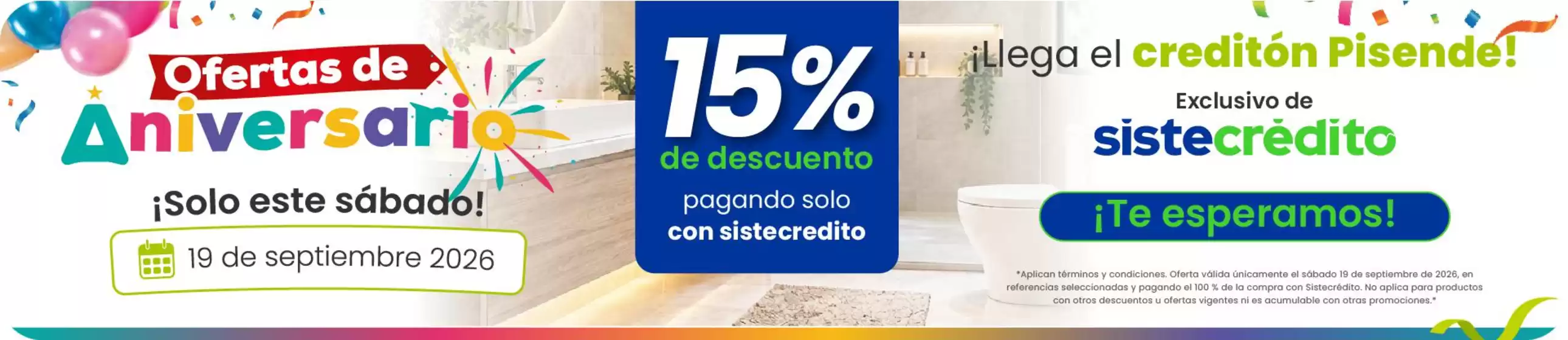 Catálogo Pisende en Neiva | Ofertas especiales para ti | 2026-09-19T00:00:00.000Z - 2026-09-19T00:00:00.000Z