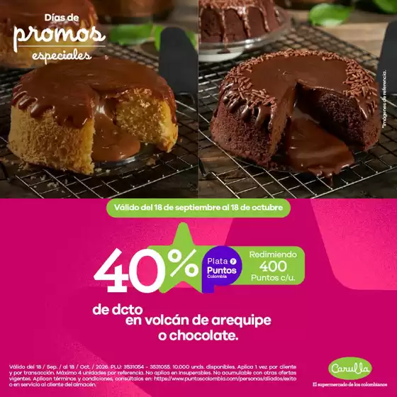 Catálogo Carulla | Promos Especiales | 2026-09-18T00:00:00.000Z - 2026-10-18T00:00:00.000Z