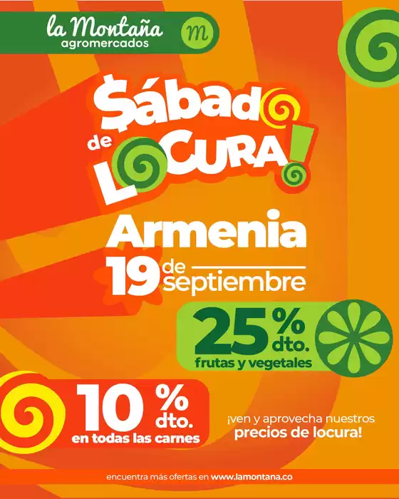 Catálogo La Montaña agromercados | Sábado de Locura | 2026-09-18T00:00:00.000Z - 2026-09-19T00:00:00.000Z