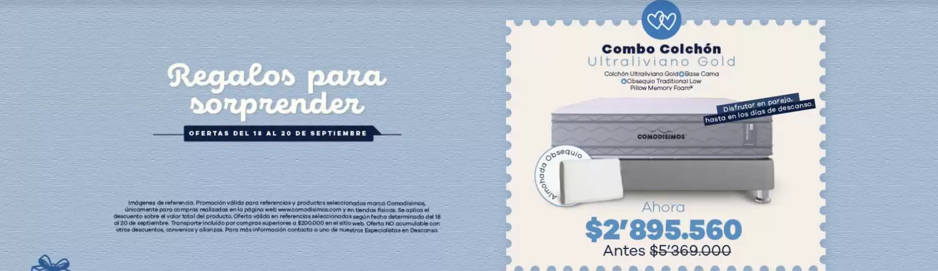 Catálogo Comodísimos | Precios Especiales | 2026-09-18T00:00:00.000Z - 2026-09-20T00:00:00.000Z