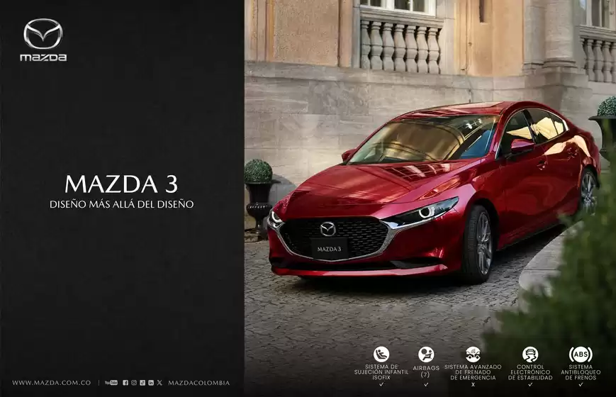Catálogo Mazda en Calarcá | Ficha tecnica m3 202511 | 2026-09-19T00:00:00.000Z - 2026-10-03T00:00:00.000Z