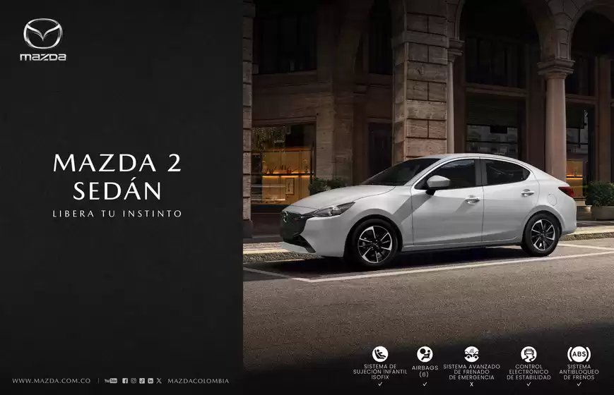 Catálogo Mazda | Fichatecnica mazda2 sedan ipm6 082024 01 | 2026-09-19T00:00:00.000Z - 2026-10-03T00:00:00.000Z