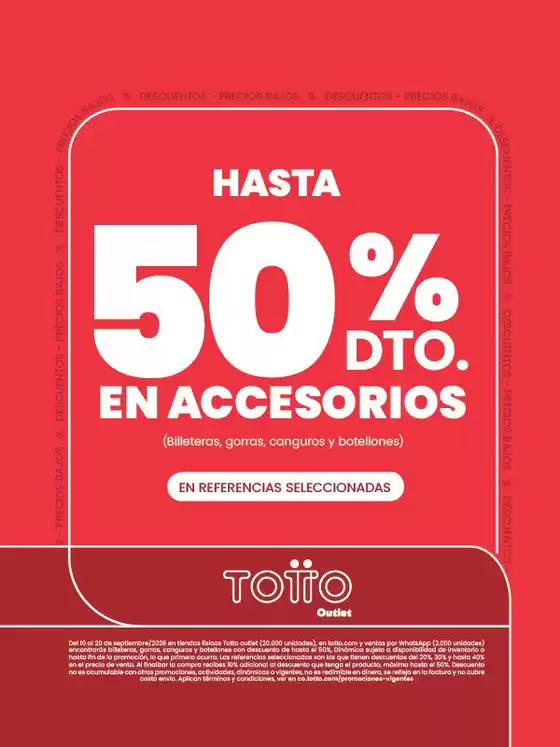 Catálogo Totto en Facatativá | Descuentos y promociones | 2026-09-10T00:00:00.000Z - 2026-09-20T00:00:00.000Z