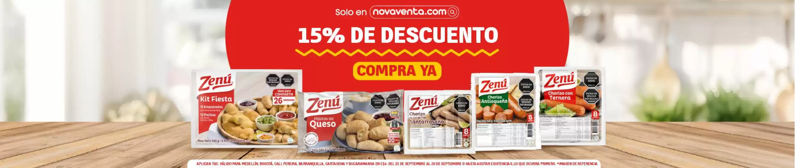 Catálogo Nova Venta en La Victoria Valle del Cauca | Ofertas principales para todos los cazadores de gangas | 2026-09-15T00:00:00.000Z - 2026-09-20T00:00:00.000Z