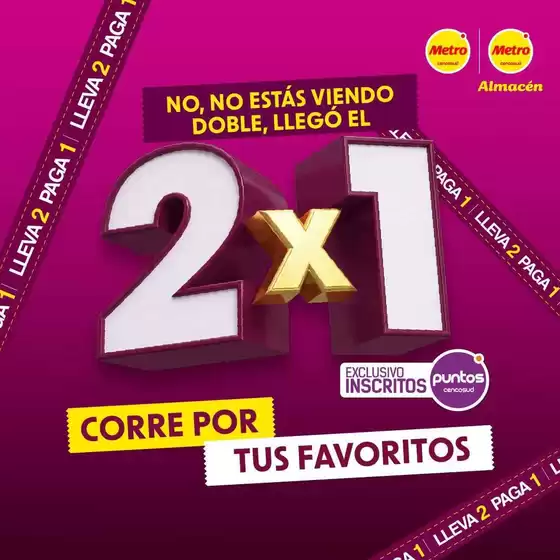 Catálogo Metro en Cota | Nuevas ofertas para descubrir | 2026-09-19T00:00:00.000Z - 2026-10-03T00:00:00.000Z