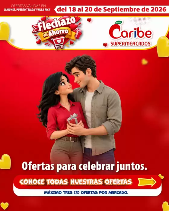 Catálogo Caribe Supermercados | Volante jamundi 1 | 2026-09-18T00:00:00.000Z - 2026-09-20T00:00:00.000Z