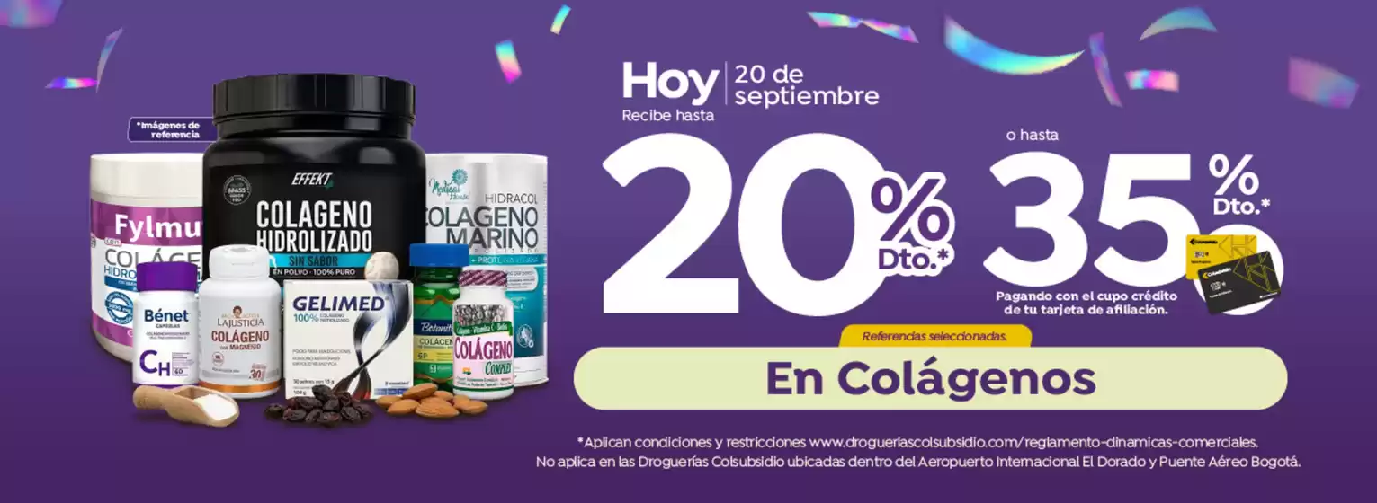 Catálogo Droguerías Colsubsidio | Gangas exclusivas | 2026-09-20T00:00:00.000Z - 2026-09-20T00:00:00.000Z