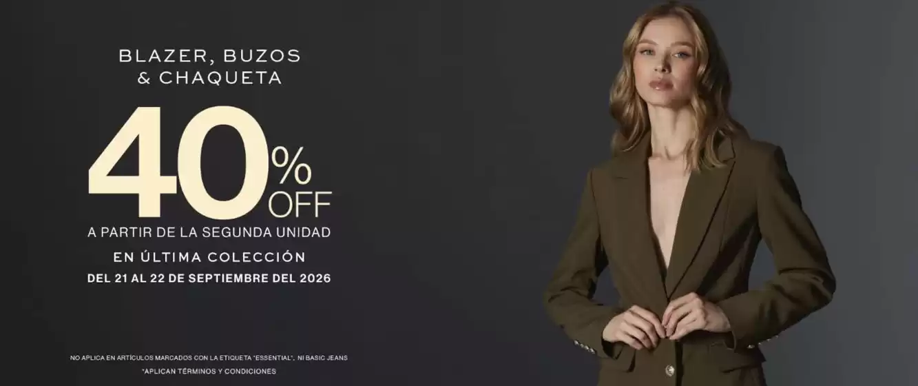 Catálogo Studio F | 40% OFF a partir de la segunda unidad, en última colección | 2026-09-21T00:00:00.000Z - 2026-09-22T00:00:00.000Z
