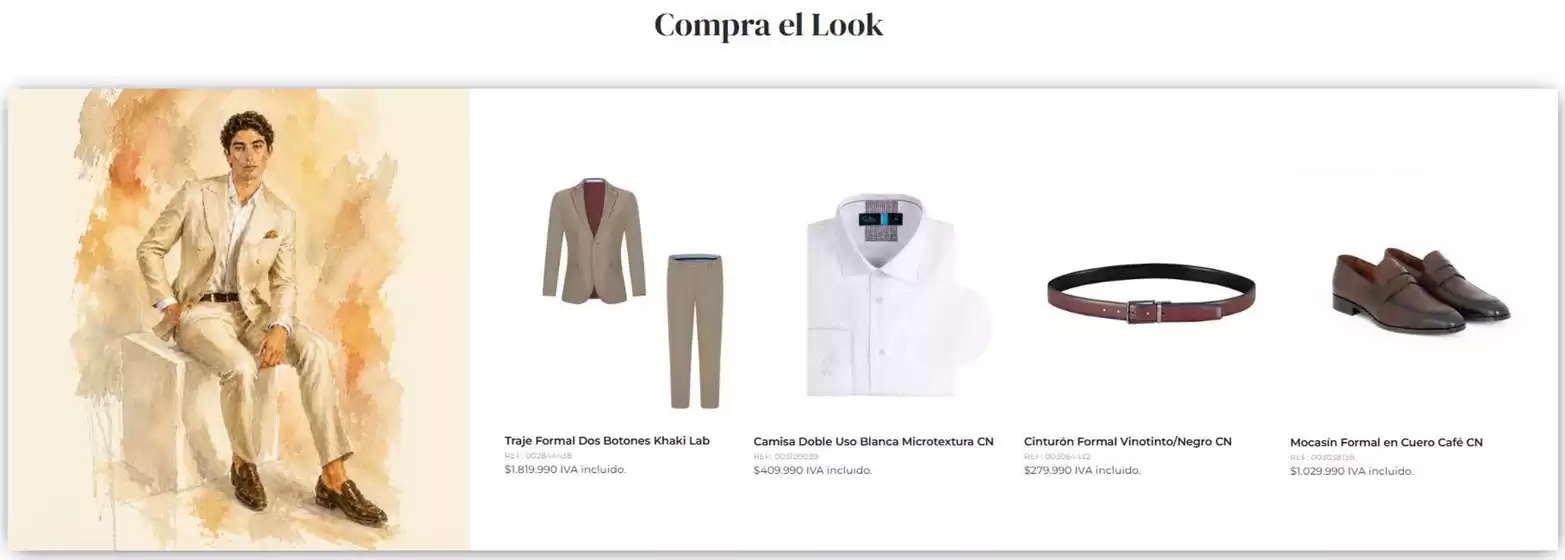 Catálogo Carlos Nieto en Rivera | Compra el Look | 2026-09-21T00:00:00.000Z - 2026-09-27T00:00:00.000Z