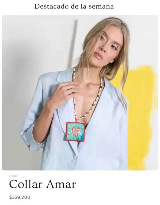 Catálogo Frida Moda | Collar Amar $169,200 | 2026-09-21T00:00:00.000Z - 2026-09-27T00:00:00.000Z