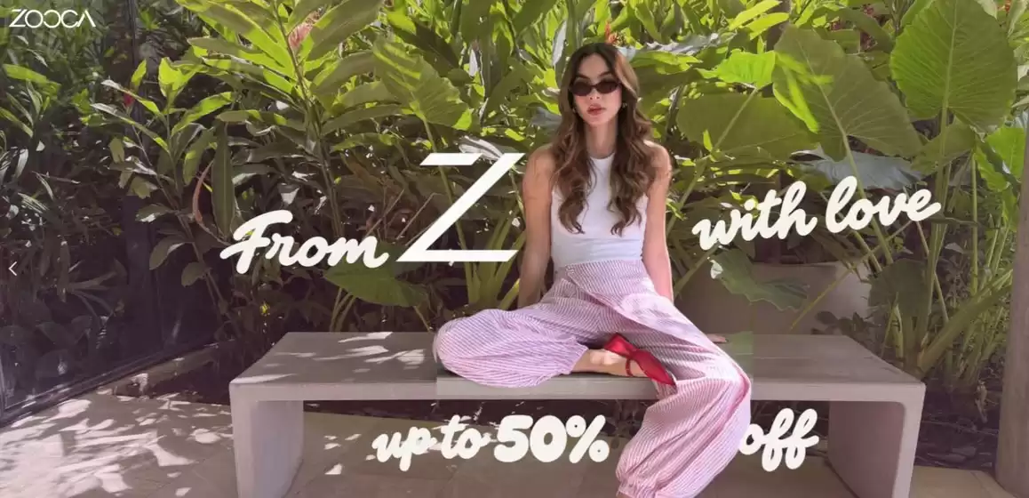 Catálogo Zocca | From Z with Love Hasta 50% OFF | 2026-09-22T00:00:00.000Z - 2026-09-24T00:00:00.000Z