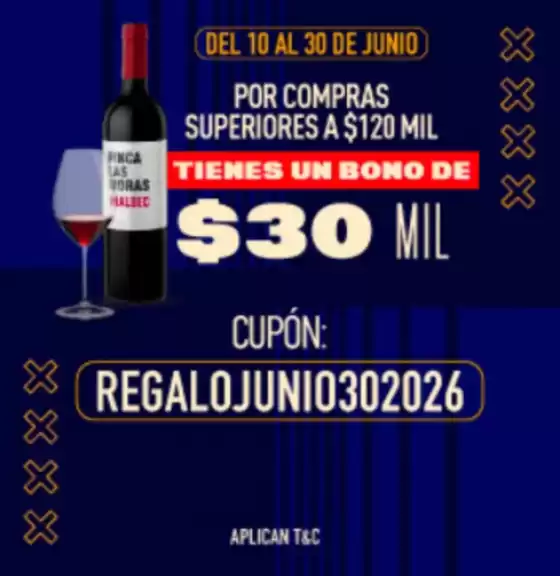 Catálogo Dislicores | Cupón: REGALOJUNIO302026 | 2026-09-22T00:00:00.000Z - 2026-09-30T00:00:00.000Z