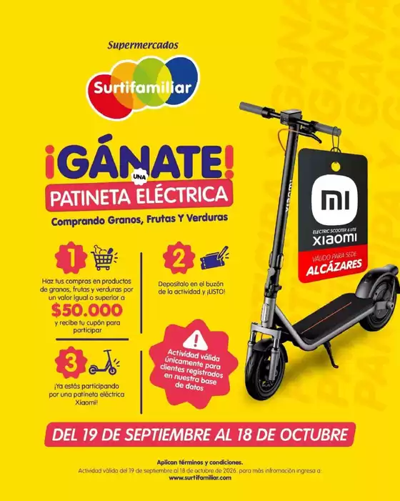 Catálogo Surtifamiliar | Ofertas y gangas exclusivas | 2026-09-19T00:00:00.000Z - 2026-10-18T00:00:00.000Z