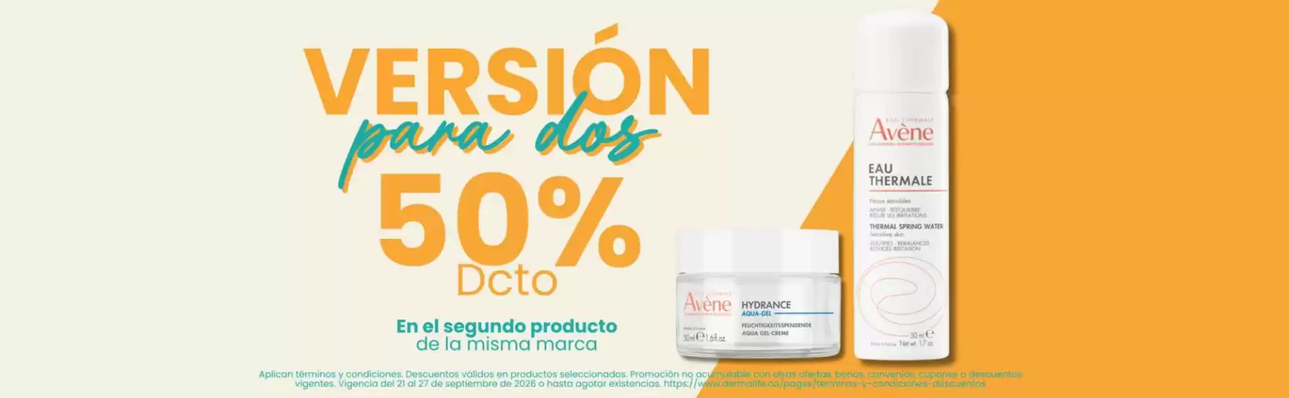 Catálogo Dermalife | Versión para dos 50% OFF | 2026-09-23T00:00:00.000Z - 2026-09-27T00:00:00.000Z