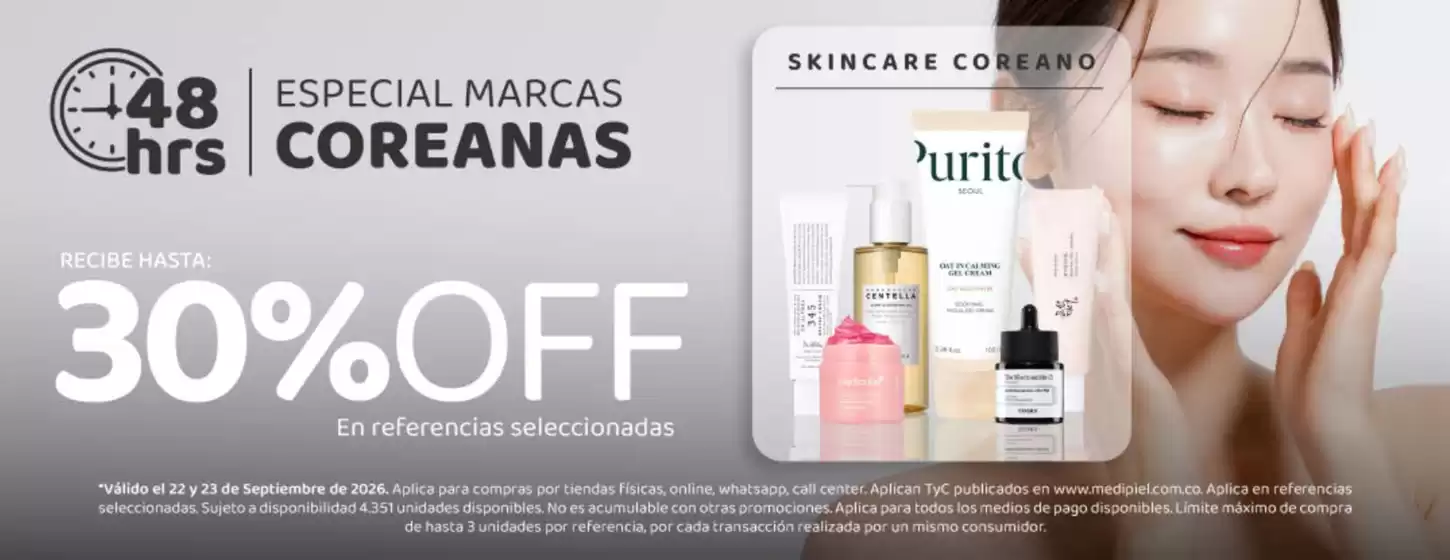Catálogo MediPiel | Recibe Hasta: 30% OFF en Ref.Selecci. | 2026-09-23T00:00:00.000Z - 2026-09-23T00:00:00.000Z