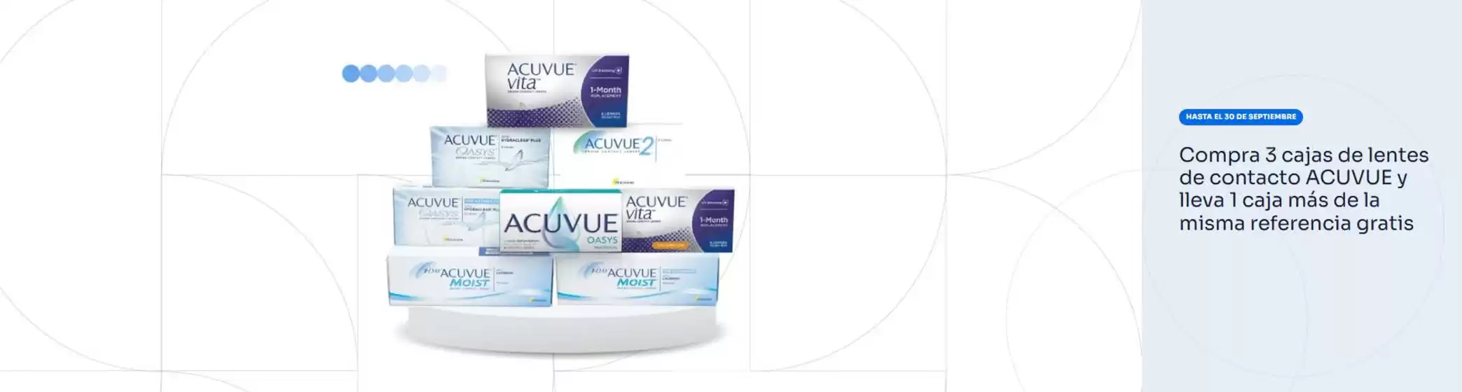 Catálogo Óptica Santa Lucía en Floridablanca | Compra 3 cajas de lentes de contacto ACUVUE y lleva 1 caja más gratis | 2026-09-23T00:00:00.000Z - 2026-09-30T00:00:00.000Z