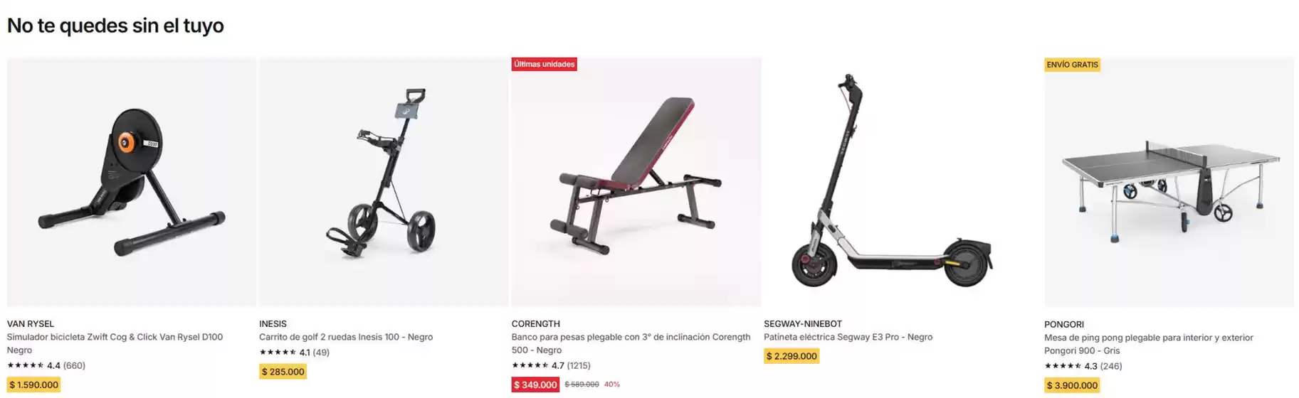Catálogo Decathlon | Precios Especiales | 2026-09-23T00:00:00.000Z - 2026-09-30T00:00:00.000Z