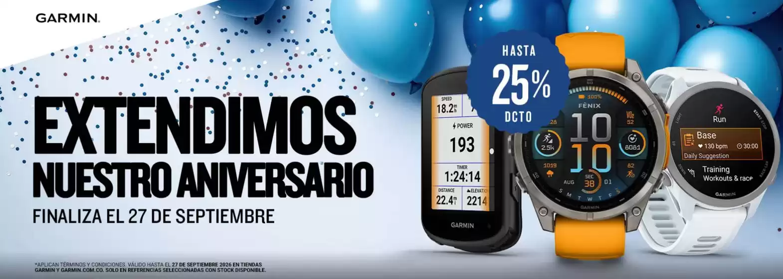 Catálogo Garmin | Hasta 25% OFF | 2026-09-23T00:00:00.000Z - 2026-09-27T00:00:00.000Z