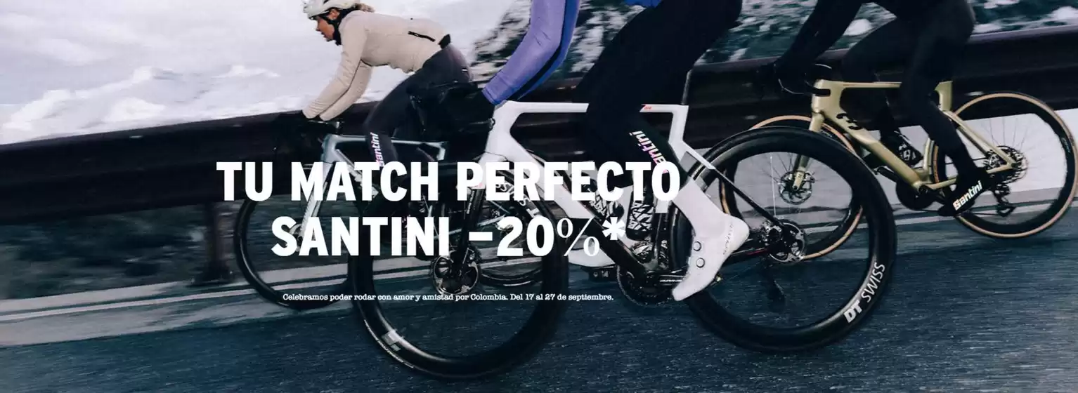 Catálogo 14 Ochomiles | Tu match perfecto santini -20% OFF | 2026-09-23T00:00:00.000Z - 2026-09-27T00:00:00.000Z