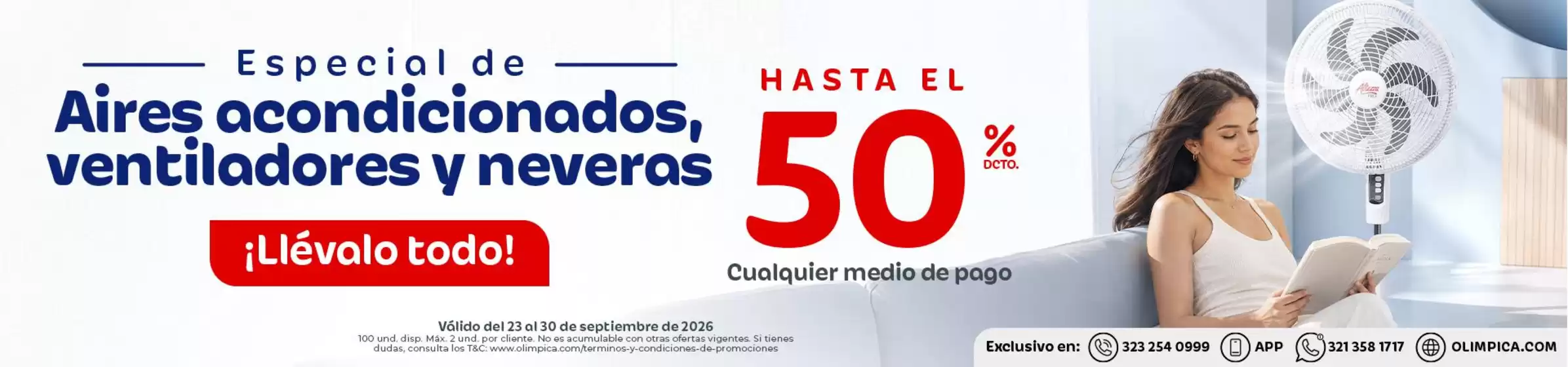 Catálogo Olímpica | Ofertas principales para todos los clientes | 2026-09-23T00:00:00.000Z - 2026-09-30T00:00:00.000Z