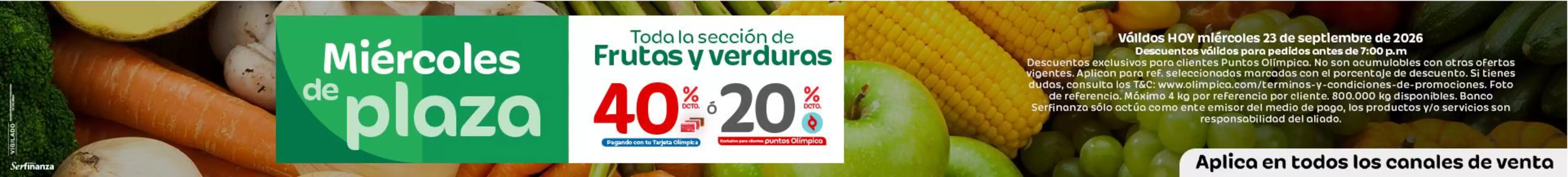 Catálogo Olímpica en El Cerrito | Ofertas Olímpica | 2026-09-23T00:00:00.000Z - 2026-09-23T00:00:00.000Z