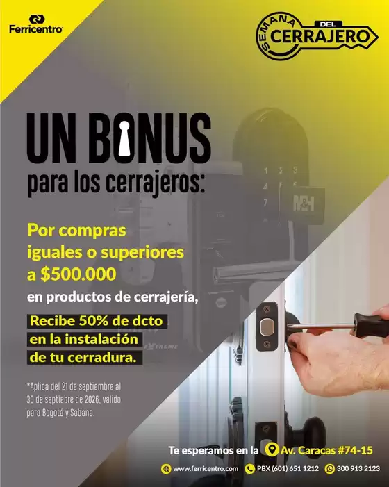 Catálogo Ferricentro | Ofertas Ferricentro | 2026-09-21T00:00:00.000Z - 2026-09-30T00:00:00.000Z
