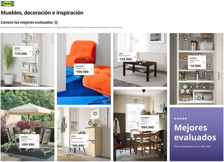 Catálogo Ikea | Conoce los mejores evaluados | 2026-09-23T00:00:00.000Z - 2026-09-25T00:00:00.000Z