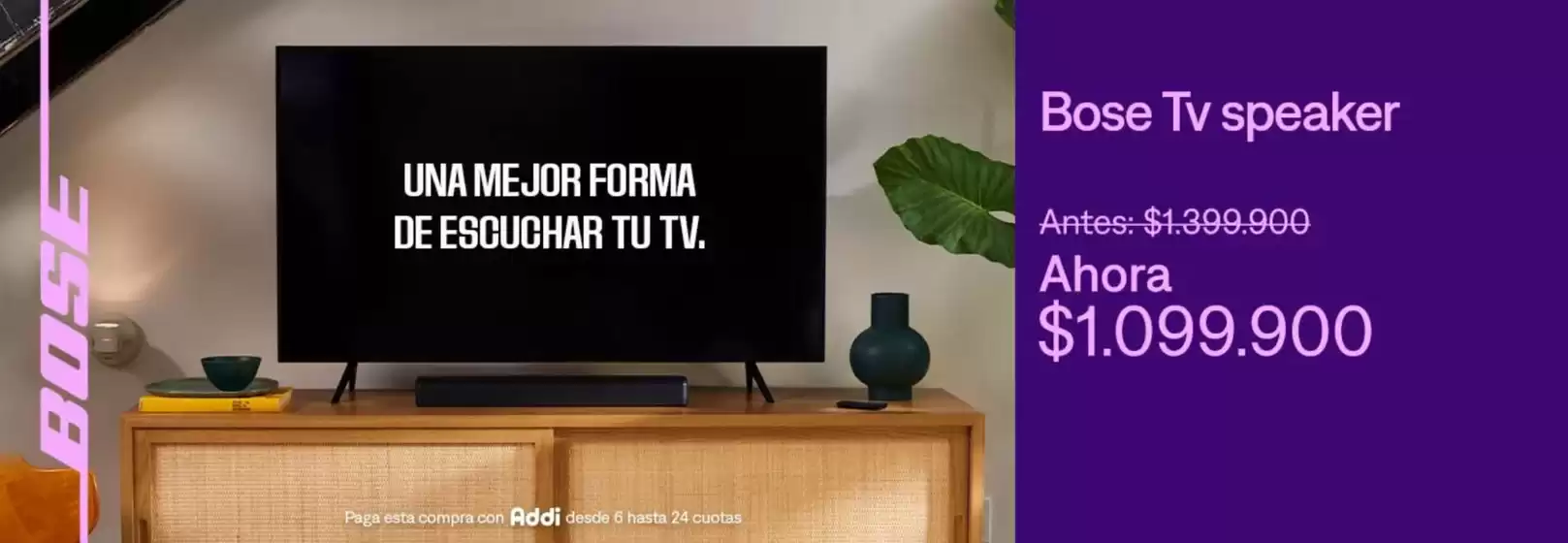 Catálogo BOSE en Obando | Mejor precio para ti | 2026-09-24T00:00:00.000Z - 2026-09-27T00:00:00.000Z