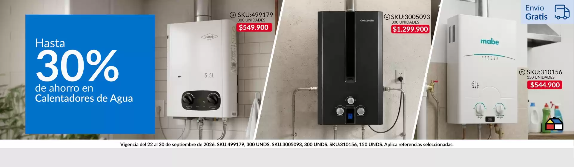Catálogo Homecenter | Ofertas y promociones actuales | 2026-09-22T00:00:00.000Z - 2026-09-30T00:00:00.000Z