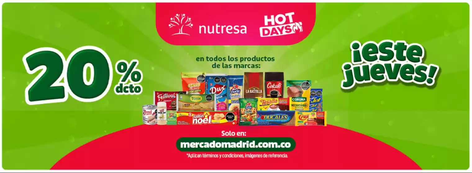 Catálogo Mercado Madrid | Hot Days 20% OFF | 2026-09-24T00:00:00.000Z - 2026-09-27T00:00:00.000Z