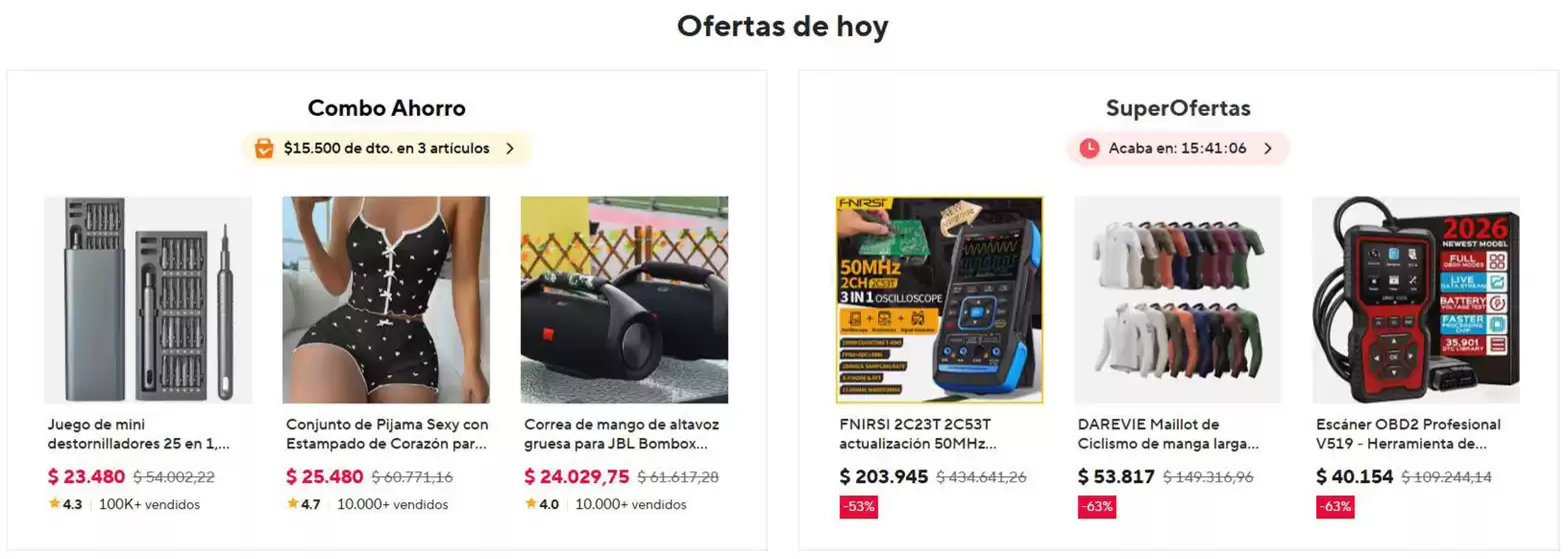 Catálogo Ali Express en Caldono | Ofertas de hoy | 2026-09-24T00:00:00.000Z - 2026-09-24T00:00:00.000Z