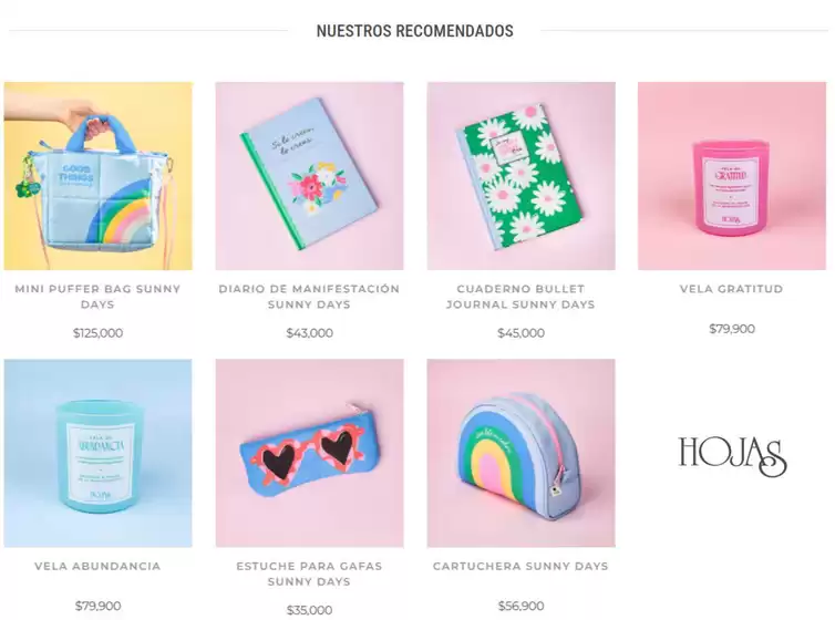 Catálogo Hojas | Nuestros Recomendados | 2026-09-25T00:00:00.000Z - 2026-09-30T00:00:00.000Z