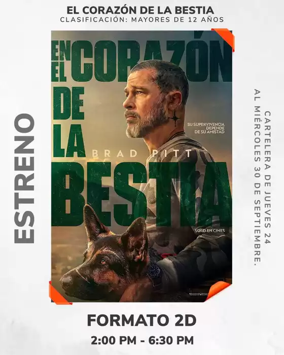 Catálogo Cines3 | Cartelera de la semana completa | 2026-09-25T00:00:00.000Z - 2026-09-30T00:00:00.000Z