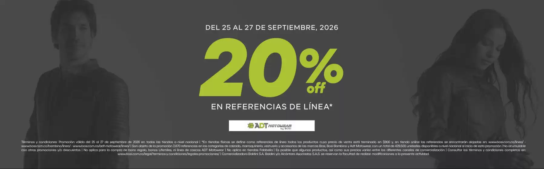 Catálogo Addict by Bosi | 20% OFF en Ref. Selecc. | 2026-09-25T00:00:00.000Z - 2026-09-27T00:00:00.000Z