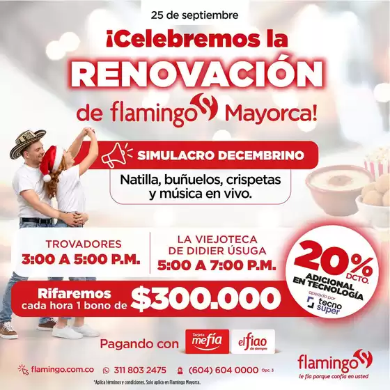 Catálogo Flamingo en Santa Rosa de Cabal | Ofertas Flamingo | 2026-09-25T00:00:00.000Z - 2026-09-25T00:00:00.000Z
