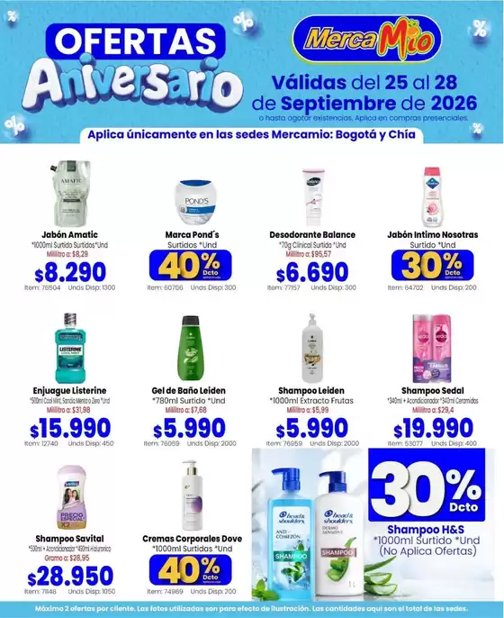 Catálogo MercaTodo | Ofertas y promociones actuales | 2026-09-25T00:00:00.000Z - 2026-09-28T00:00:00.000Z