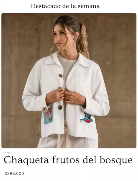 Catálogo Frida Moda | Chaqueta frutos del bosque $396,000 | 2026-09-25T00:00:00.000Z - 2026-09-27T00:00:00.000Z