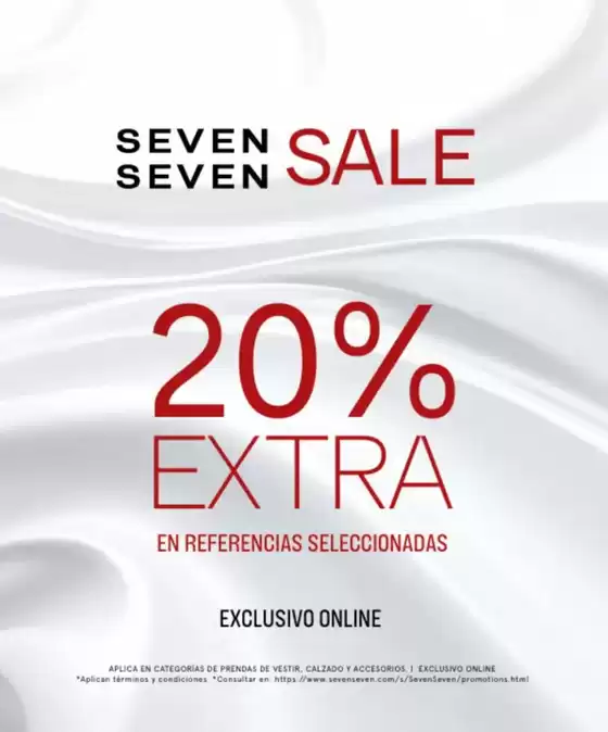 Catálogo Seven Seven | 20% Extra en Ref/Selecci. | 2026-09-28T00:00:00.000Z - 2026-09-28T00:00:00.000Z