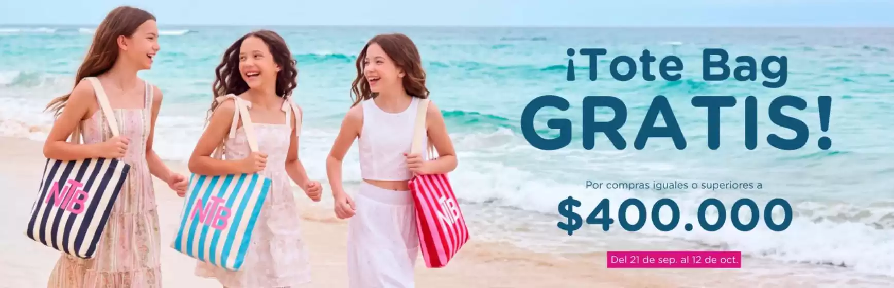 Catálogo Nauty Blue | Por compras iguales o superiores a $400.000 Tote Bag Gratis | 2026-09-28T00:00:00.000Z - 2026-10-12T00:00:00.000Z