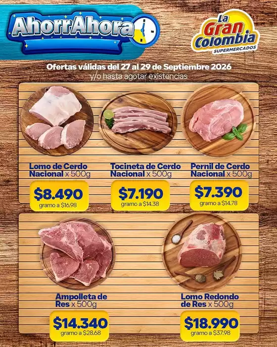 Catálogo La Gran Colombia | Nuestras mejores ofertas para ti | 2026-09-27T00:00:00.000Z - 2026-09-29T00:00:00.000Z