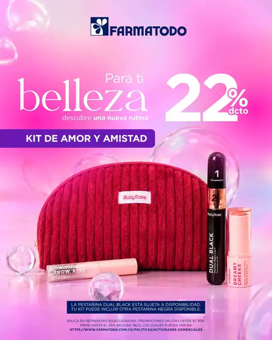 Catálogo FarmaTodo | Para ti Hasta 22% OFF | 2026-09-30T00:00:00.000Z - 2026-10-31T00:00:00.000Z