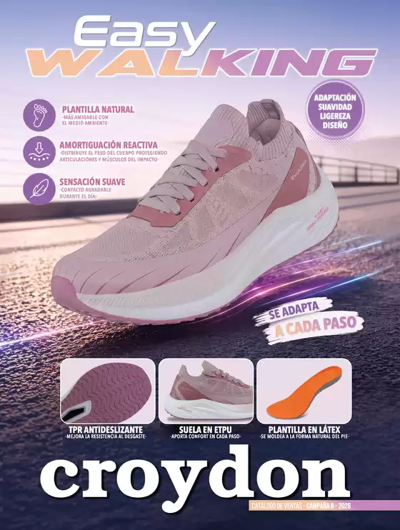 Catálogo Croydon | Easy Walking Croydon, Campaña Pre-Navidad 2026 | 2026-09-30T00:00:00.000Z - 2026-10-29T00:00:00.000Z