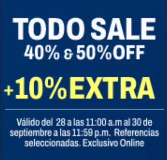 Catálogo Americanino | Todo Sale 50% y 40% OFF +10% Extra | 2026-09-30T00:00:00.000Z - 2026-09-30T00:00:00.000Z
