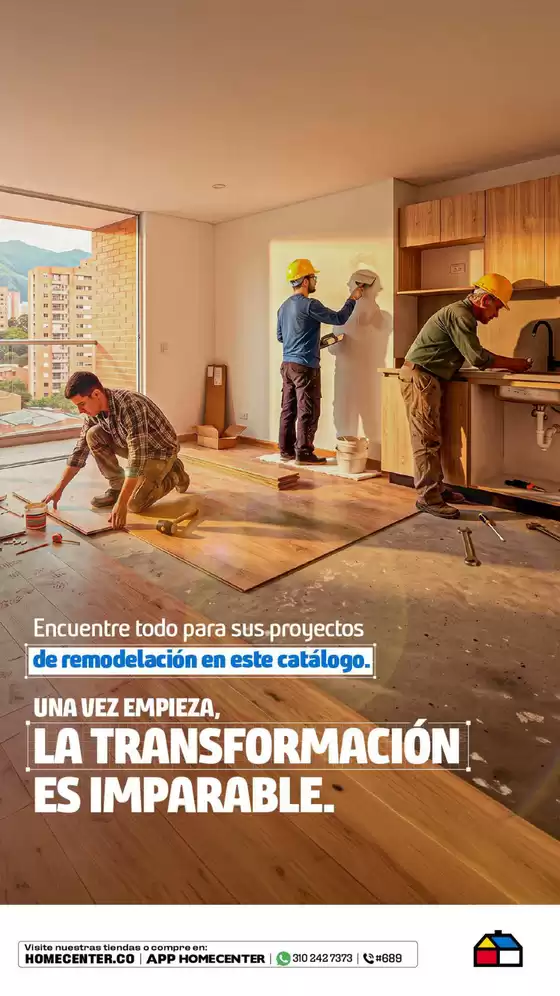 Catálogo Homecenter | Gangas exclusivas | 2026-09-08T00:00:00.000Z - 2026-10-23T00:00:00.000Z