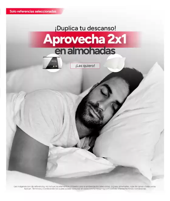 Catálogo Colchones Spring | Ahorra ahora con nuestras ofertas | 2026-09-30T00:00:00.000Z - 2026-10-14T00:00:00.000Z